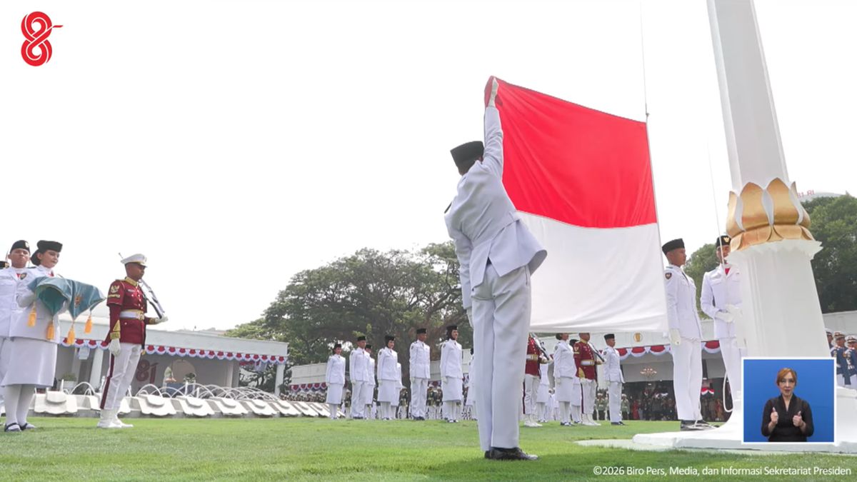 Red and White Flag Flies on Indonesia's 81st Independence Day