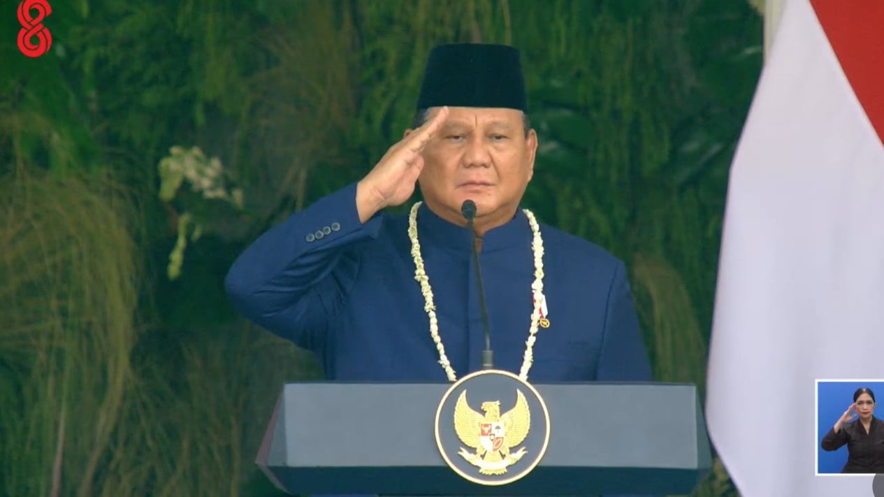 Prabowo Leads 81st Indonesian Independence Day Proclamation Ceremony at Merdeka Palace