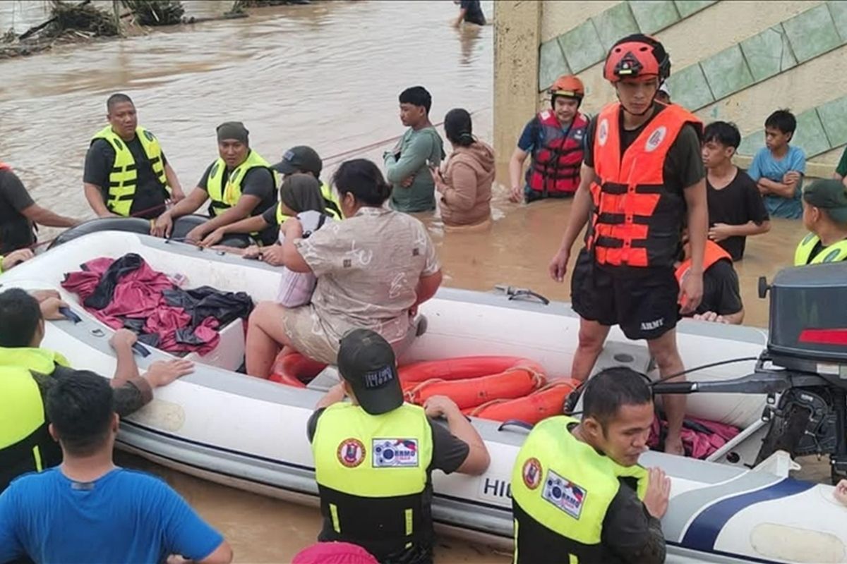 Five million people affected by tropical cyclones in the Philippines