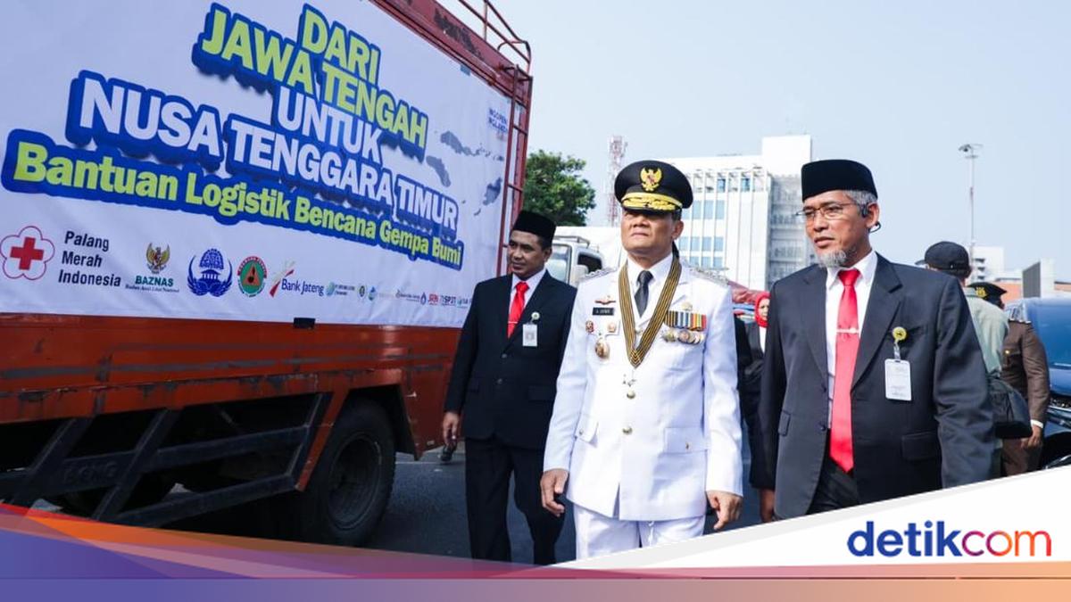 Central Java Government Sends 16 Personnel and Thousands of Logistics Packages to NTT