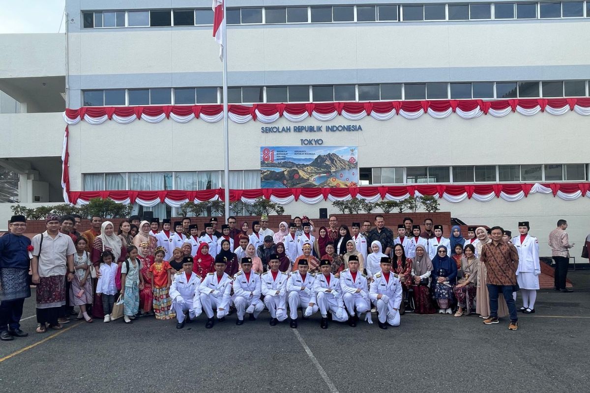 81st Indonesian Independence Day commemoration at KBRI Tokyo held solemnly