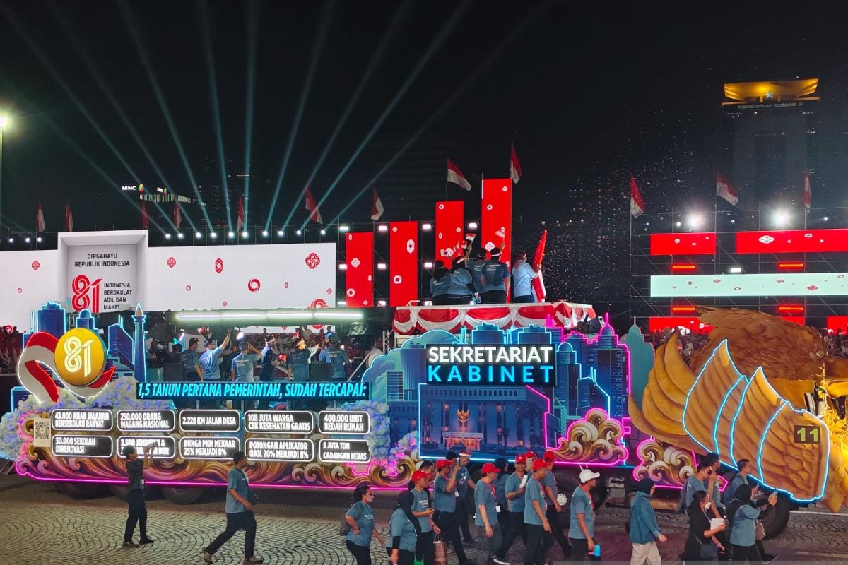 Cabinet Secretary Teddy joins Nusantara Harmony Unity Carnival 2026