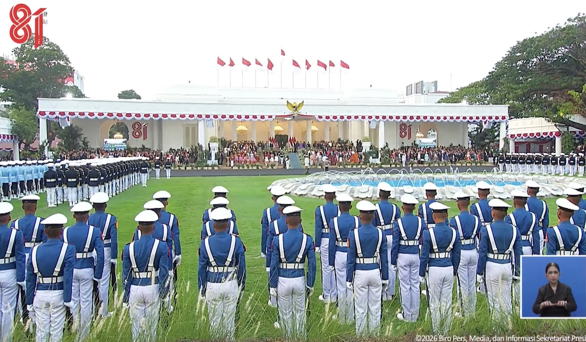 Prabowo Summons Commanders of 81st Independence Day Flag-Lowering Ceremony