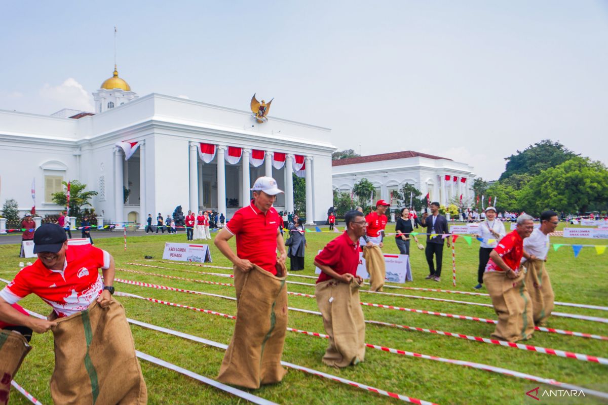 Bogor Palace opens to residents for 81st Indonesian Independence Day