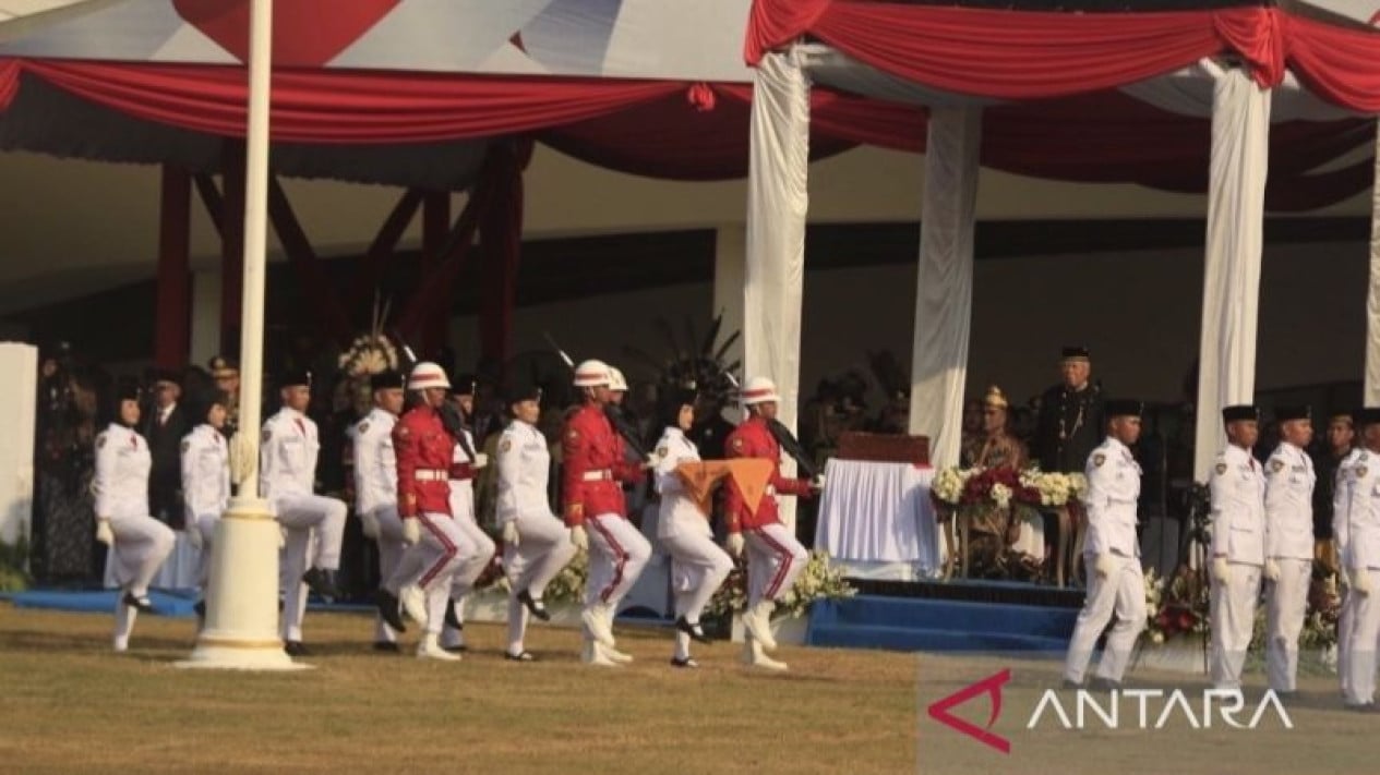 Atmosphere of the 81st Indonesian Independence Day Ceremony at IKN, Led by Pak Bas