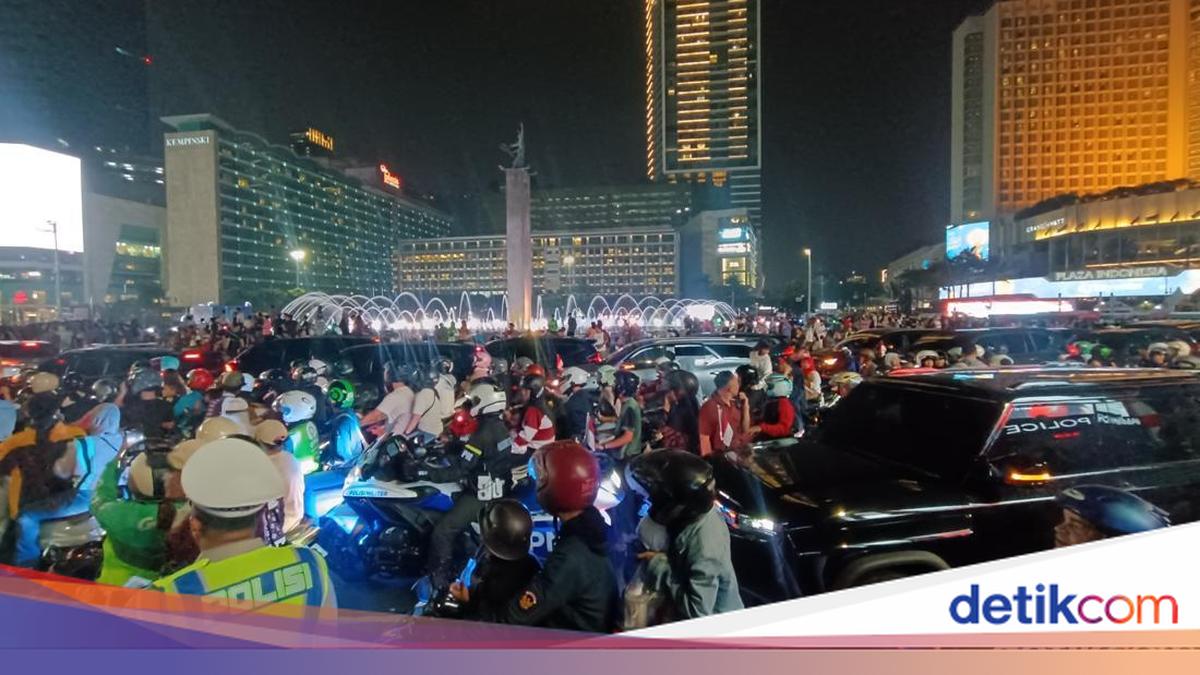 Merdeka Night Carnival Concludes, Traffic at Bundaran HI Reopened