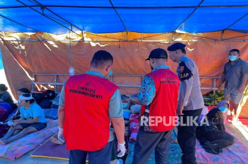 First Service Post for NTT Earthquake Established, Indonesia Siaga Programme Serves 3,466 Affected Residents