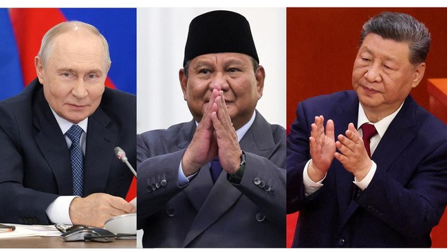 Xi Jinping and Putin Congratulate Prabowo on Indonesia's 81st Independence Day, Send These Messages