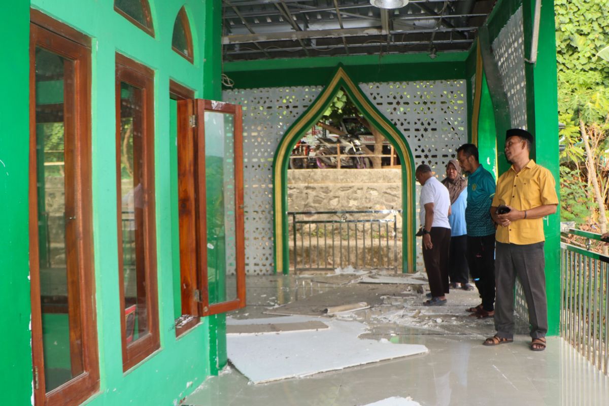 Ministry of Religious Affairs in West Manggarai, NTT, records damage to houses of worship and madrasahs following earthquake