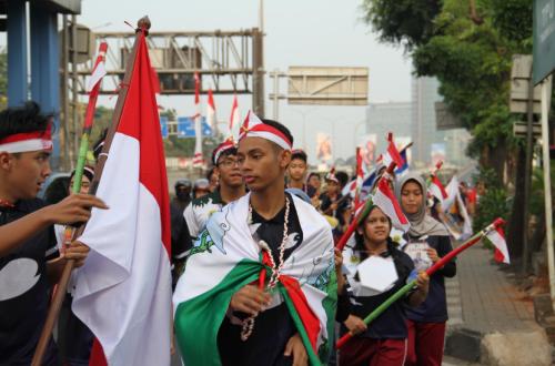 Celebrating Indonesia's 81st Independence Day, Labschool Students Take on Lari Lintas Juang