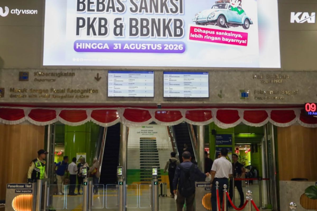 KAI Jakarta records 385 thousand passengers during Independence Day holiday
