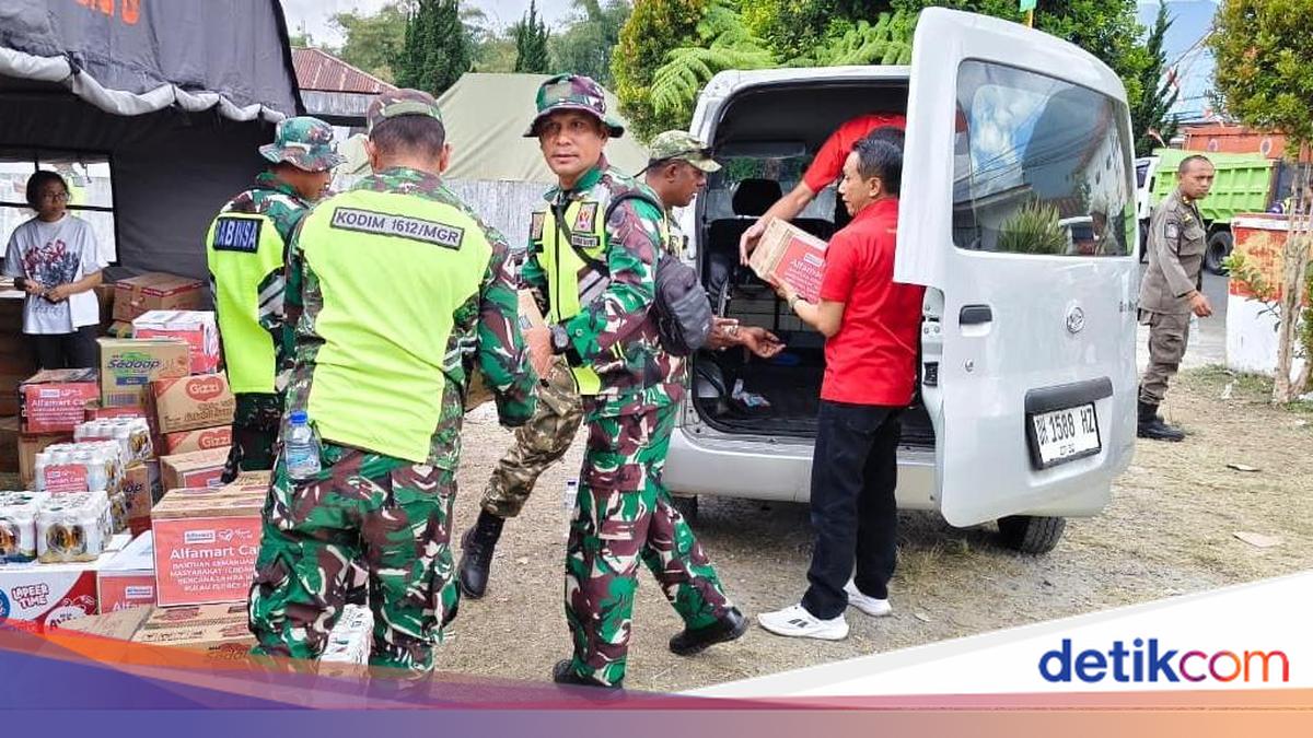 Alfamart Distributes Aid to Earthquake Victims in NTT