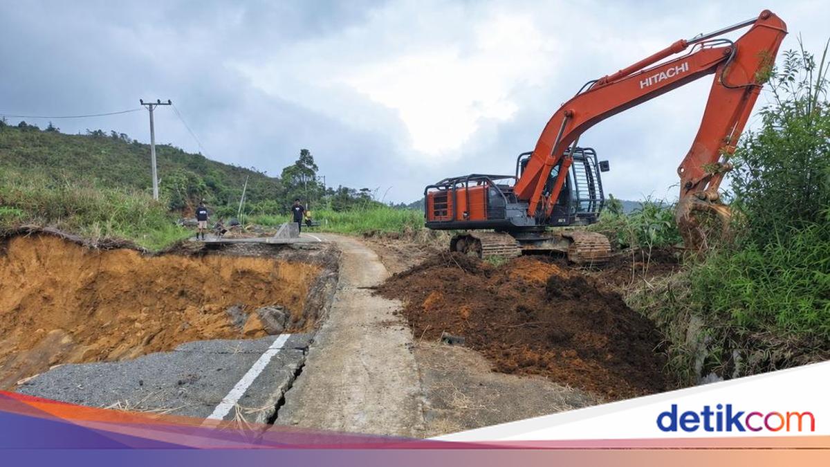 BPJN Aceh Accelerates Construction of Concrete Water Channels on Beutong-Celala Road Section