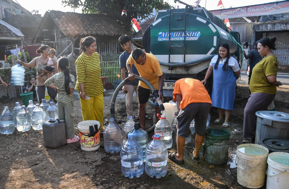 Clean Water Crisis in West Java Worsens, 25 Regions Affected by Drought