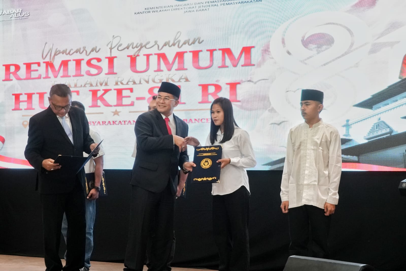 20,500 Prisoners Across West Java Granted Remission for Indonesia's 81st Independence Day
