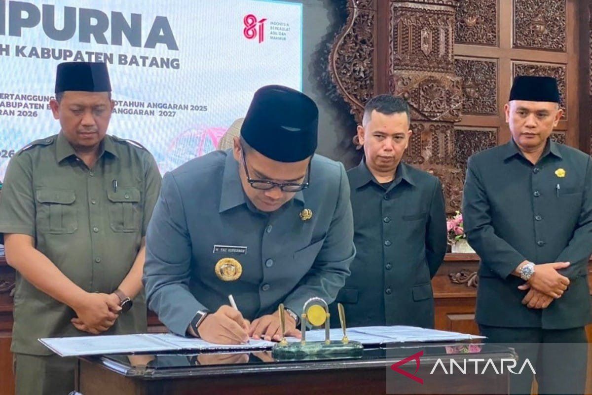 Batang and DPRD agree 70 percent of P-APBD budget for infrastructure