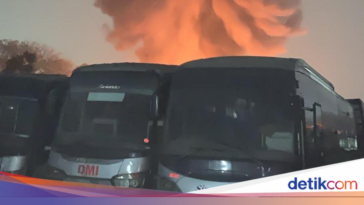 How the Cikarang Bus Depot Fire Started, Leaving 50 Buses Burnt