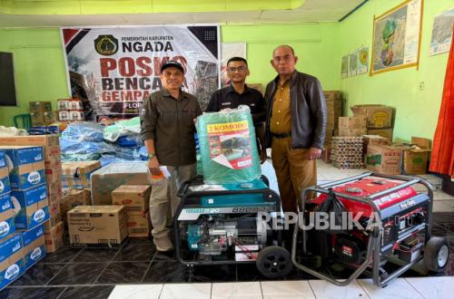 TASPEN Provides Aid to Earthquake-Affected Residents in NTT