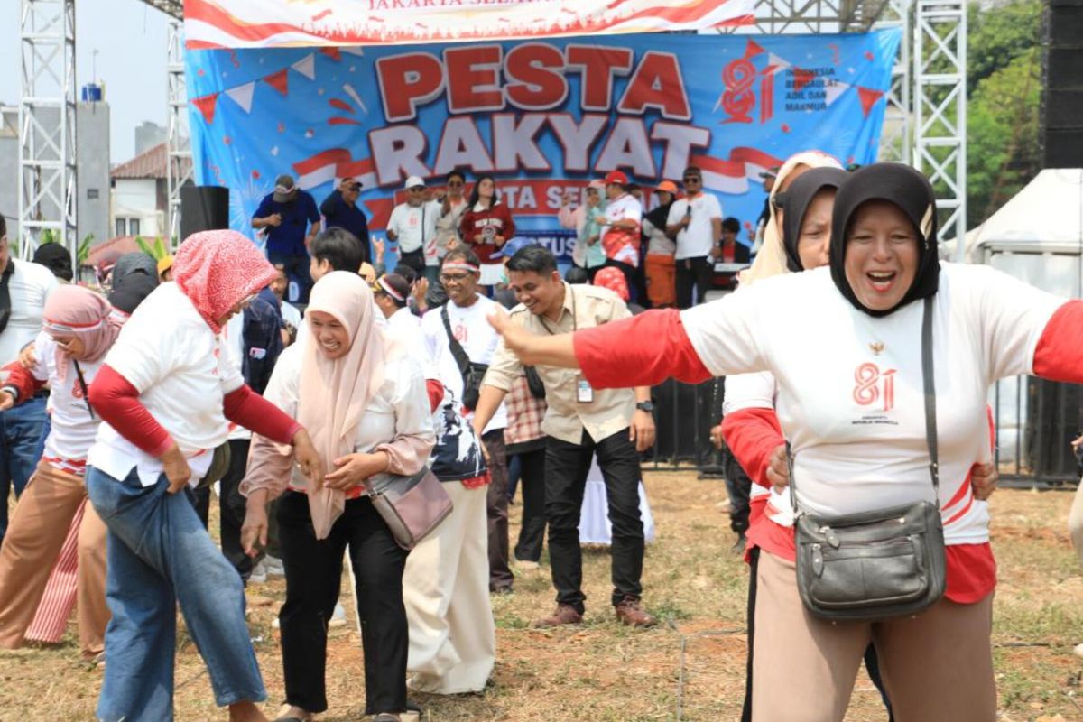 People's Feast for Independence Day boosts South Jakarta MSME economy