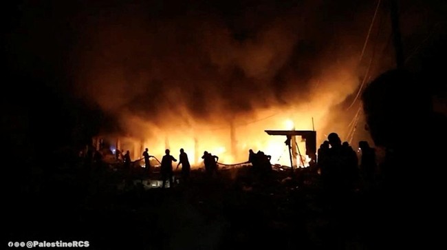 Fire Engulfs Fuel Depot, 38 Tanker Trucks Destroyed