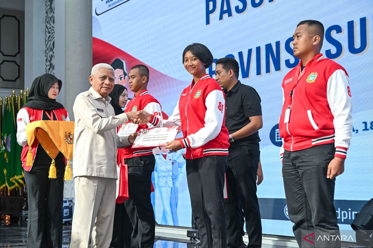 North Sumatra Deputy Governor: Paskibraka development does not stop at Independence Day