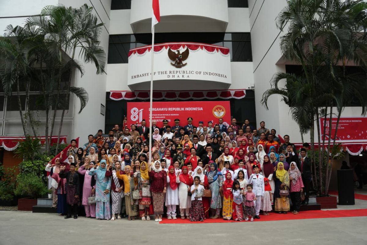 On Independence Day, Ambassador Listyowati urges people to keep contributing to the nation