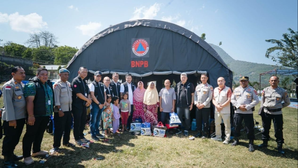BRI Directors Personally Oversee Construction of 3 Logistics Posts and 1 Public Kitchen in NTT
