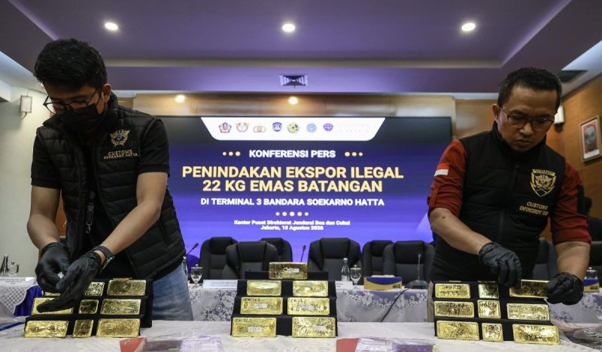 Customs Foils Rp846 Billion Gold Smuggling Attempts Abroad