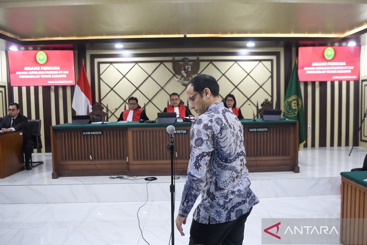 Prosecutors say LKPP testimony at Nadiem appeal hearing strengthens verdict