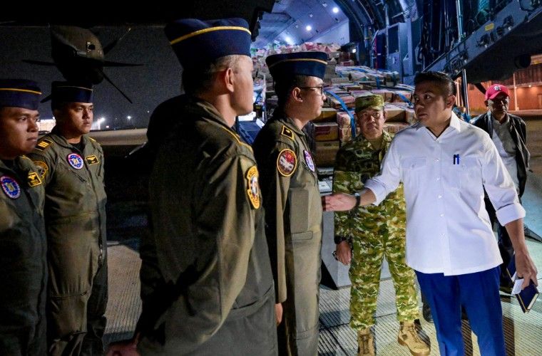 Cabinet Secretary Teddy: 253 Tonnes of Aid Sent to NTT