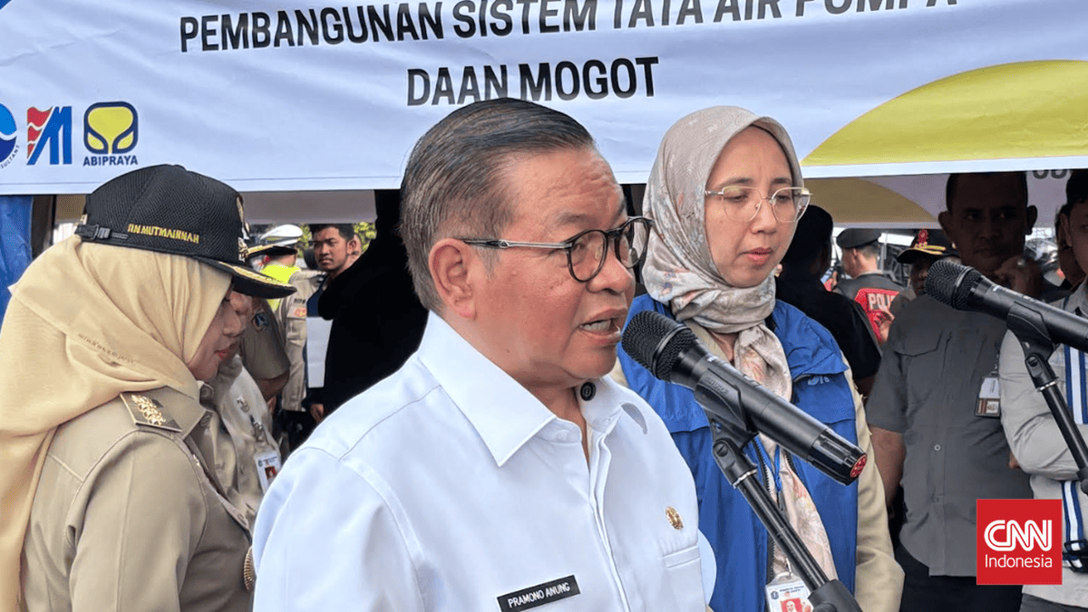 Rain Showers Jakarta, Pramono Claims It Is Result of Weather Modification