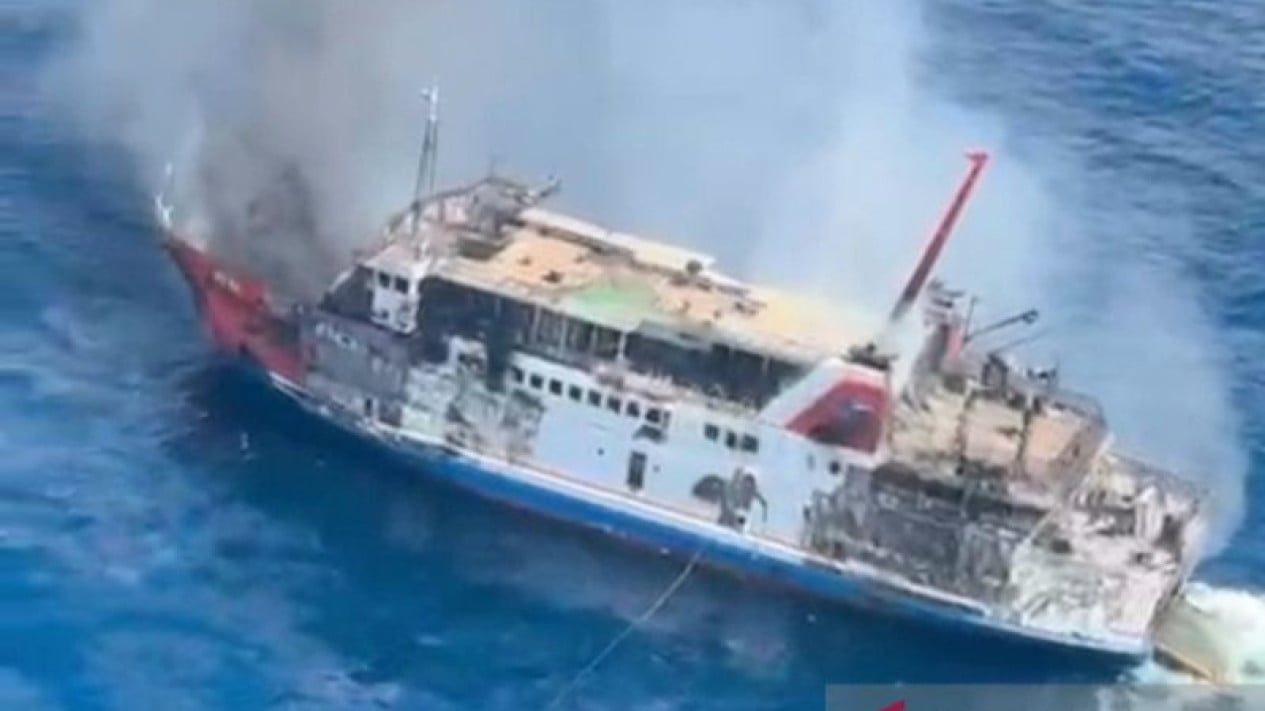 KNKT Data: 46 Passenger Ship Accidents Since 2009, Most Were Fires