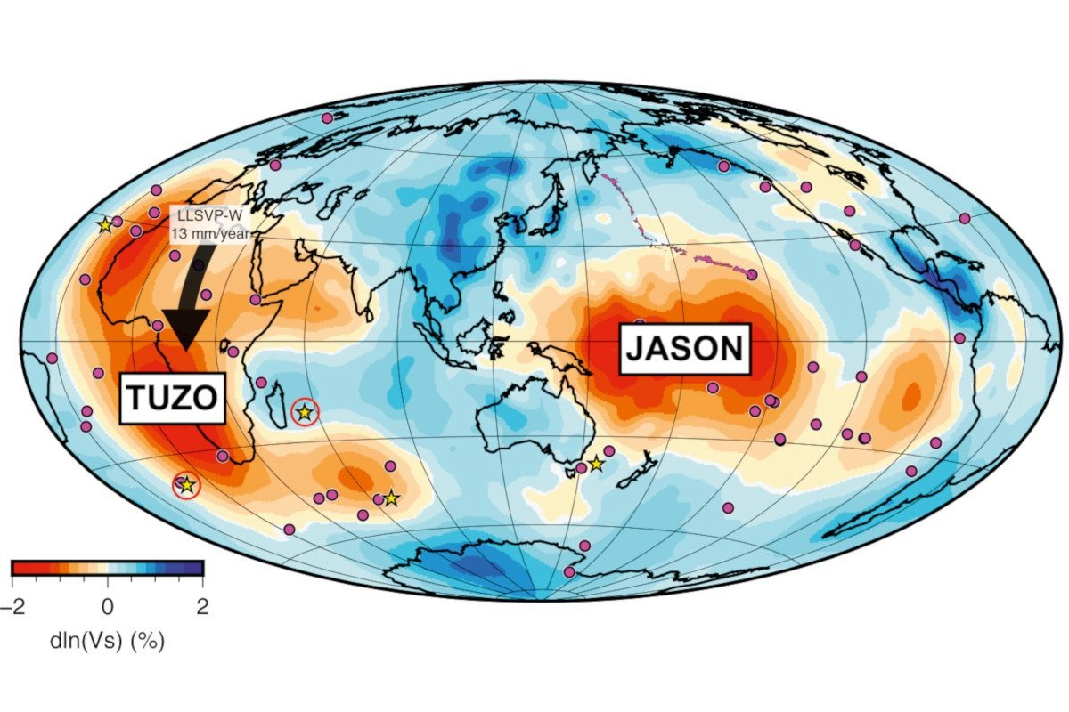 Scientists Discover Giant 'Hidden Mountains' 2,000 km Beneath Earth's Surface