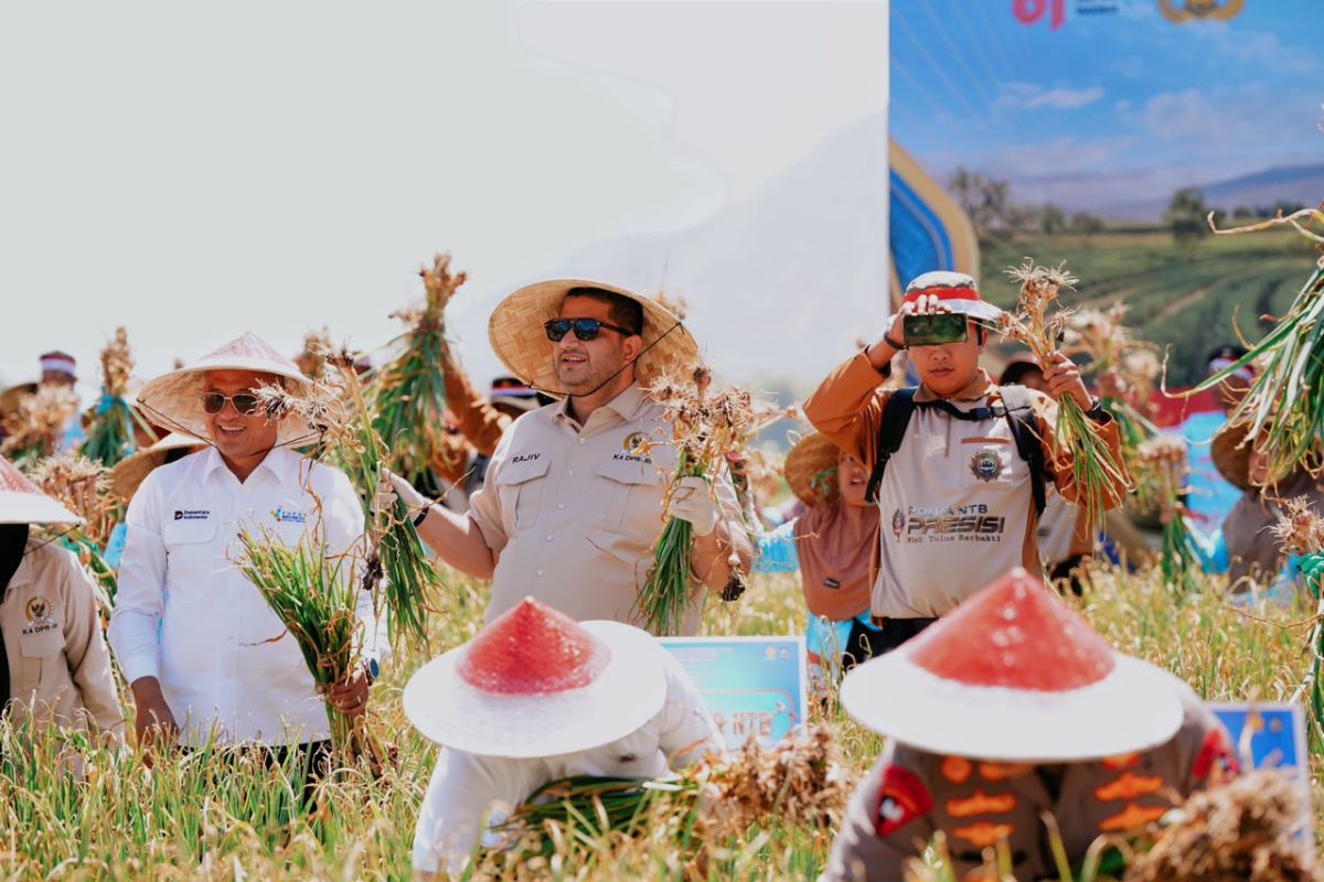 Legislator: Police-farmer collaboration realises garlic self-sufficiency