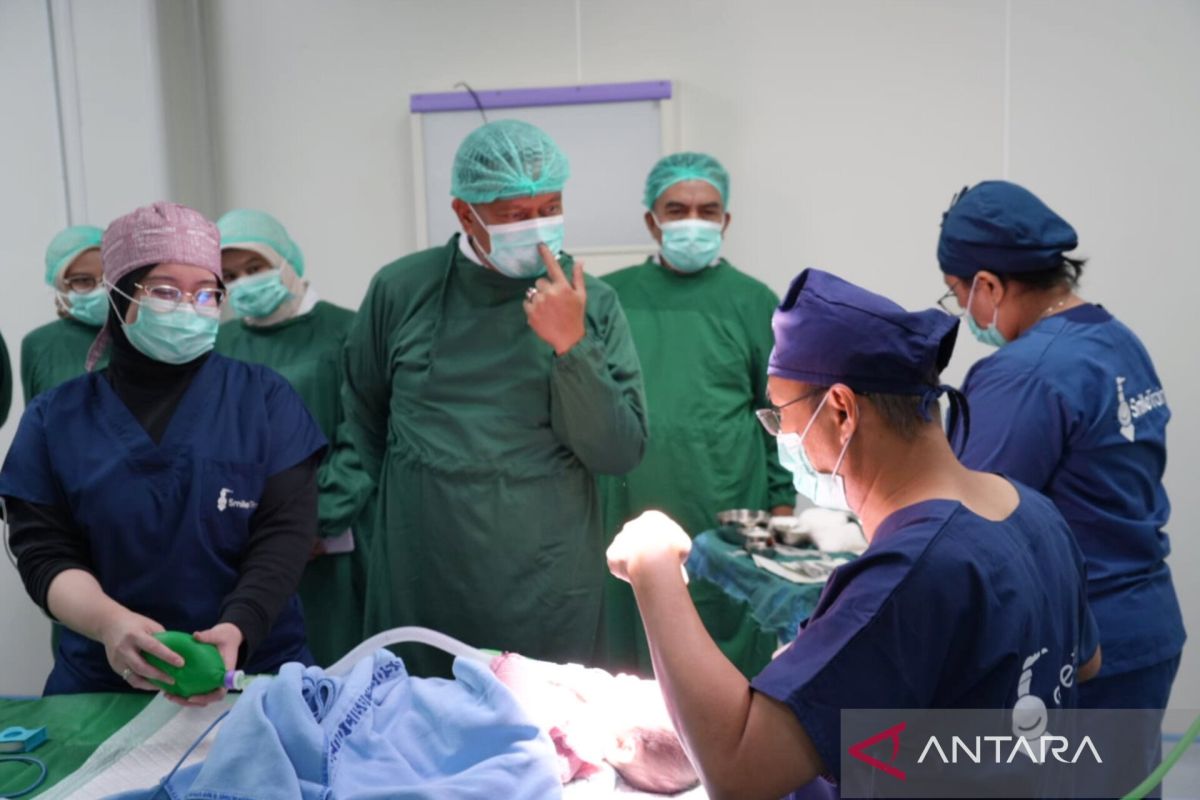 Cleft lip surgery in East Jakarta helps restore children's confidence