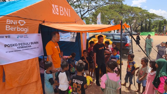 BNI Provides Health Services for Communities Affected by NTT Disaster