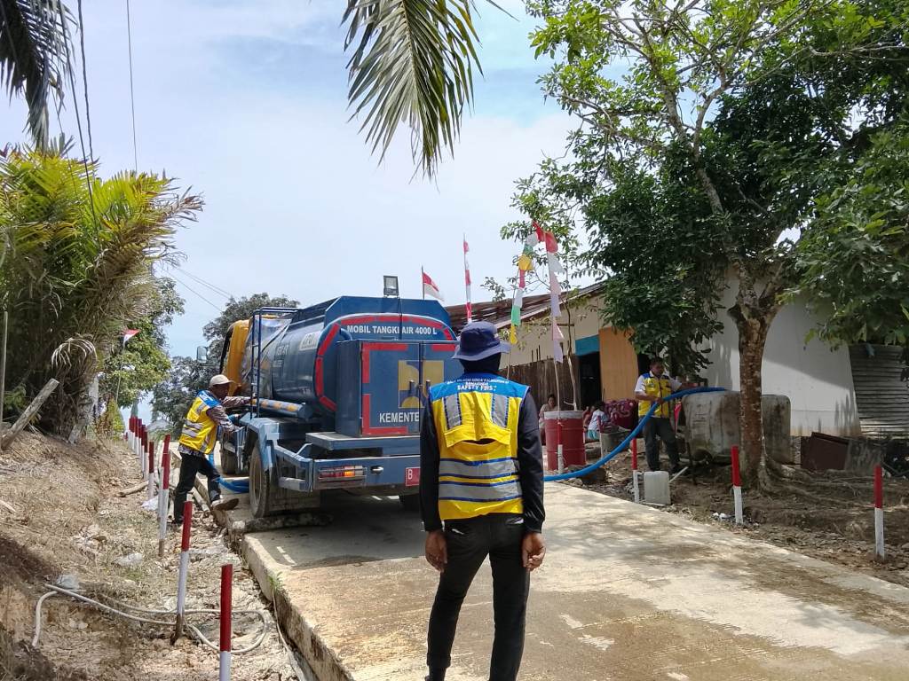 Drought Hits IKN Residents in Karang Jinawi Village, PPU, Causing Clean Water Crisis
