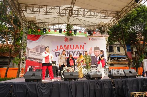Commemorating 81st Independence Day, Tanah Abang Residents Enthusiastically Join People's Feast