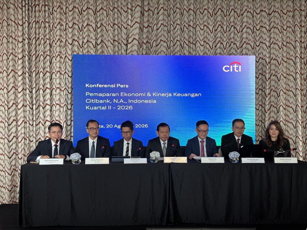 Citi Indonesia Posts Strong Credit and Third-Party Fund Growth in First Half of 2026