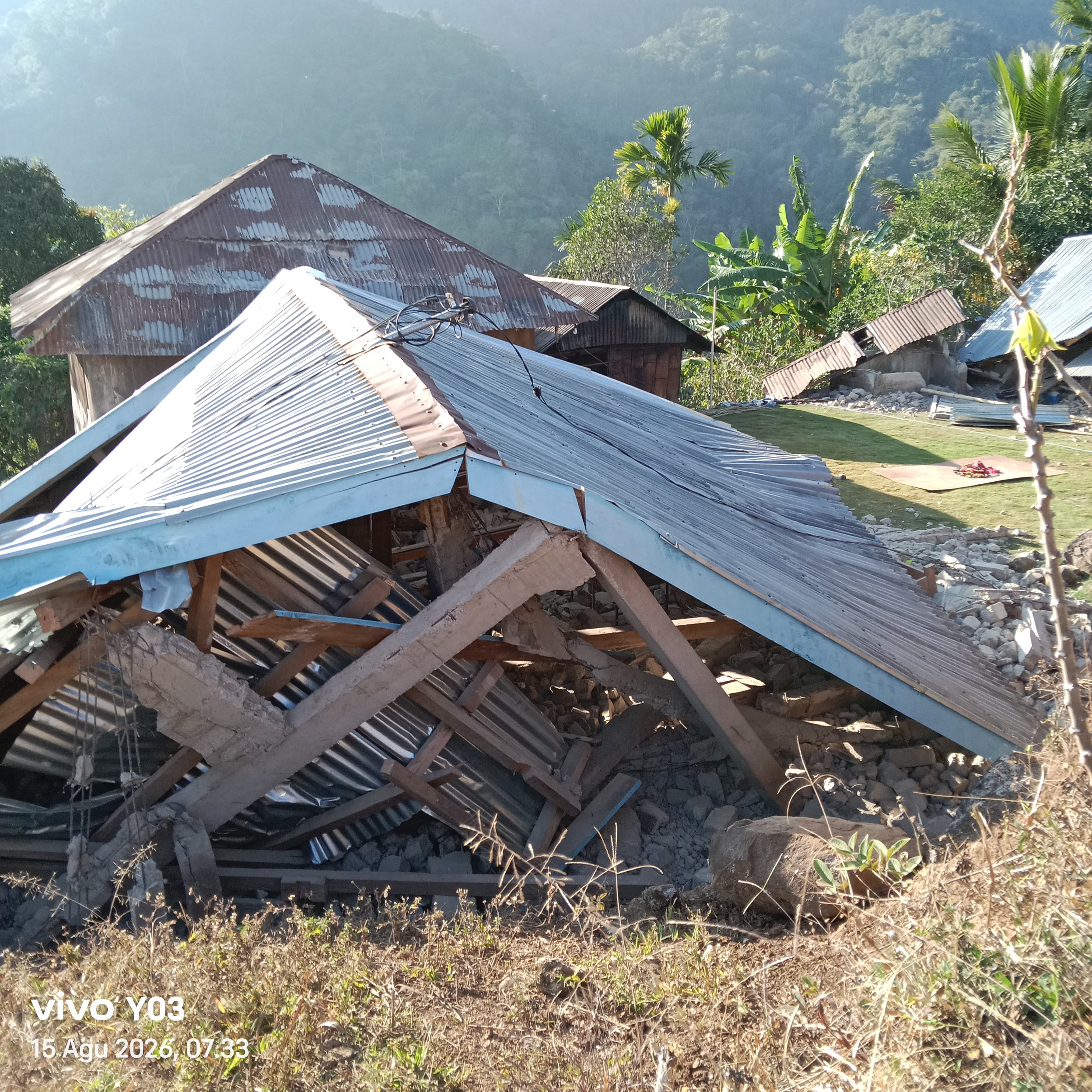 Road Cut Off, Three Villages in Mapitara Isolated and Logistics Distribution Disrupted