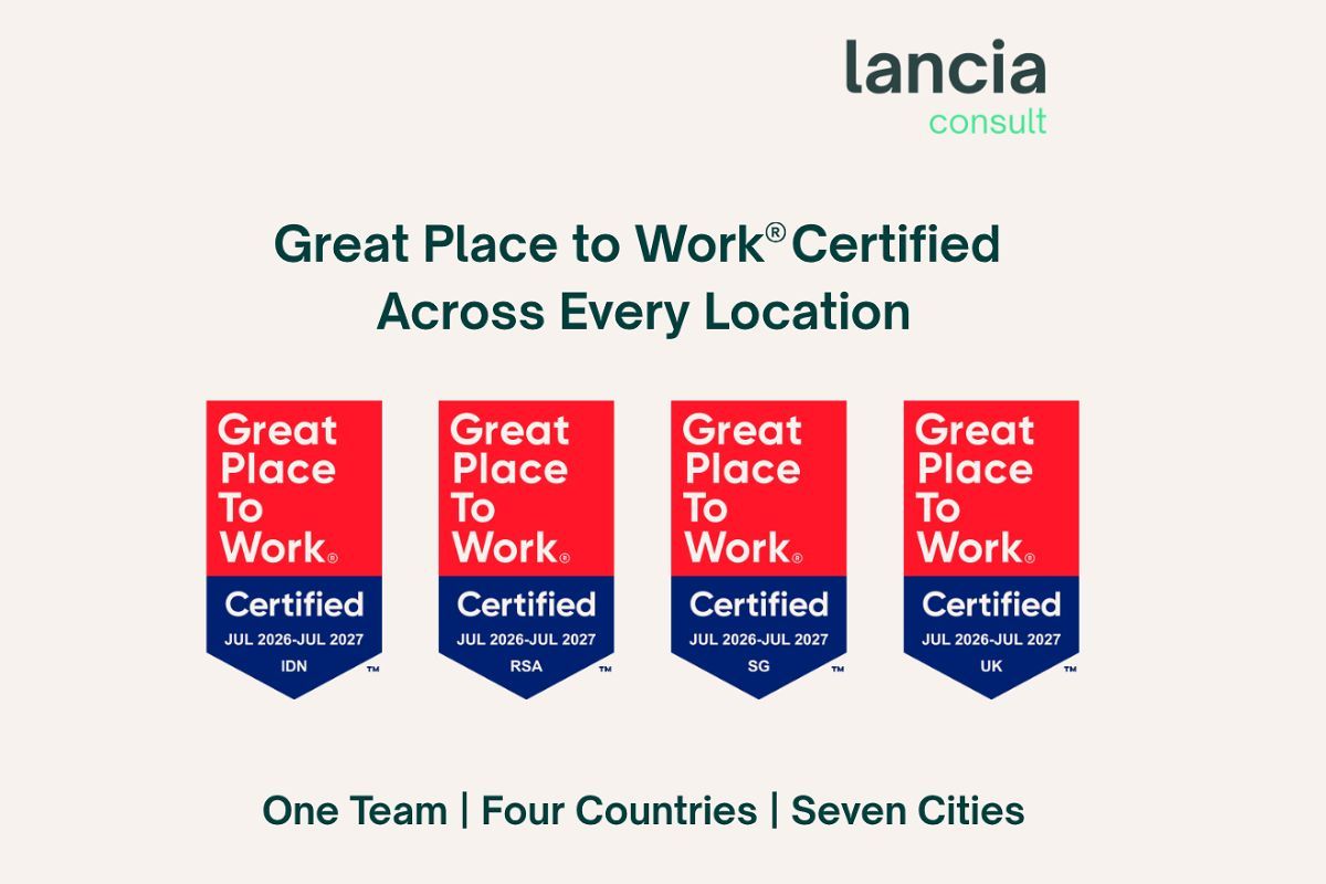 Lancia Consult Earns Great Place To Work® Certification™ in Four Countries