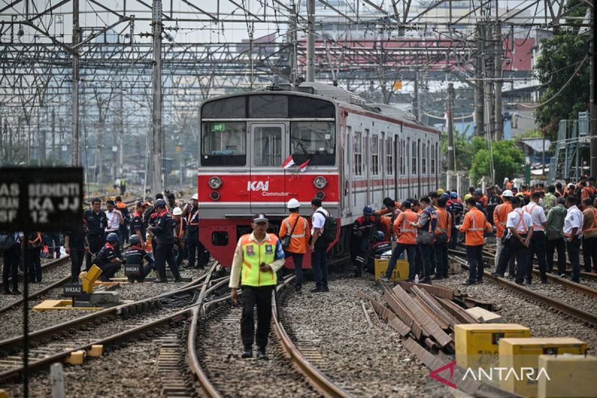 Ten Bogor Commuter Line journeys delayed after person struck by train