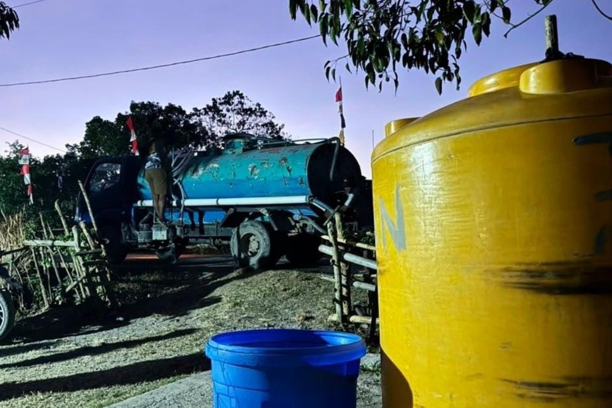 Public Works Ministry sends water tankers to NTT earthquake victims