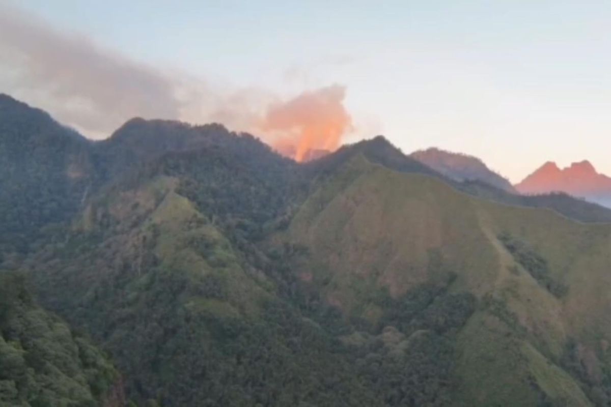 Tahura Raden Soerjo intensifies efforts to extinguish Mount Arjuno fire
