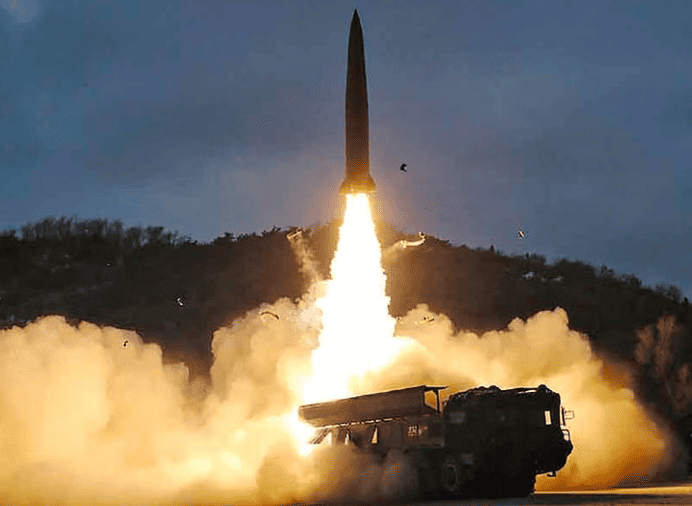 North Korea Launches Around 10 Short-Range Ballistic Missiles