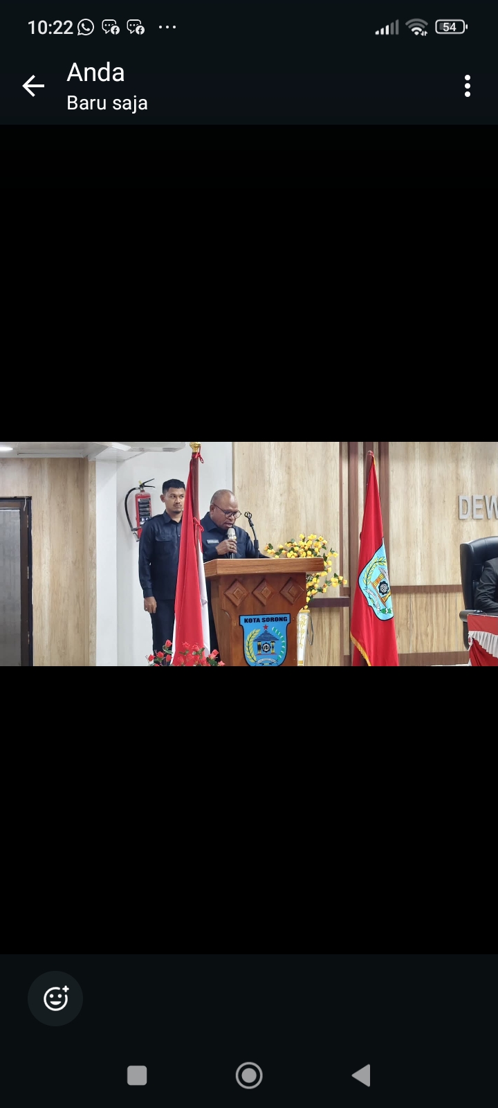 Sorong Mayor Affirms Governance Reform and APBD Transparency