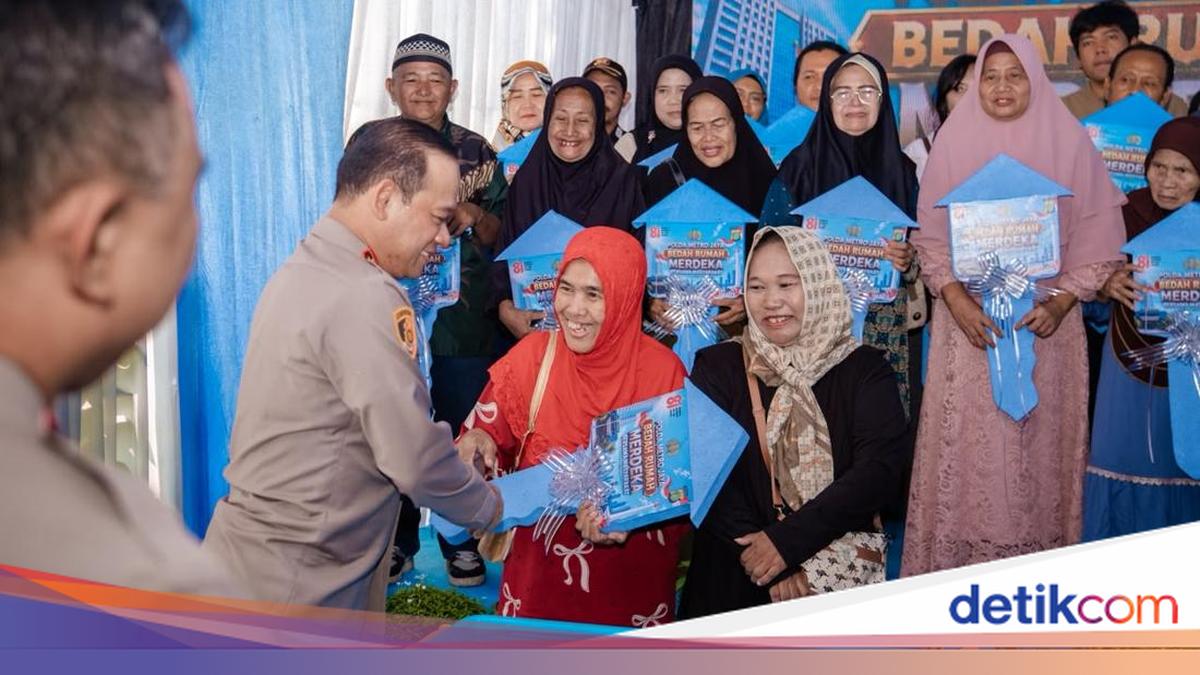 Polda Metro Jaya Inaugurates 35 Liveable Homes