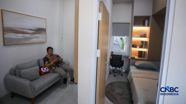 A Look Inside the Show Unit of Affordable Flats in Manggarai