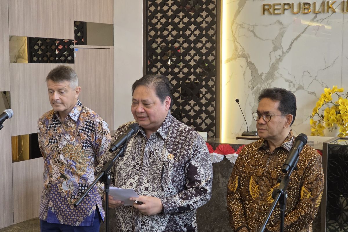 Airlangga reveals sectors attracting European Union investors