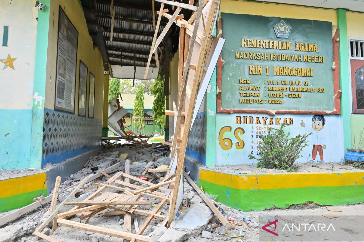 BNPB: 1,378 schools in Flores, NTT affected by earthquake